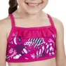 Speedo Essential Frill Bikini male, Pink / navy, 24MON