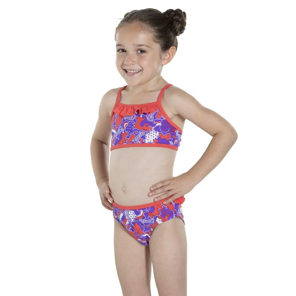 Speedo Fantasy Beats Essential Bikini male, Watermelon / amparo blue / white, 3Y Speedo Fantasy Beats Essential Bikini male, Watermelon / amparo blue / white, 3Y