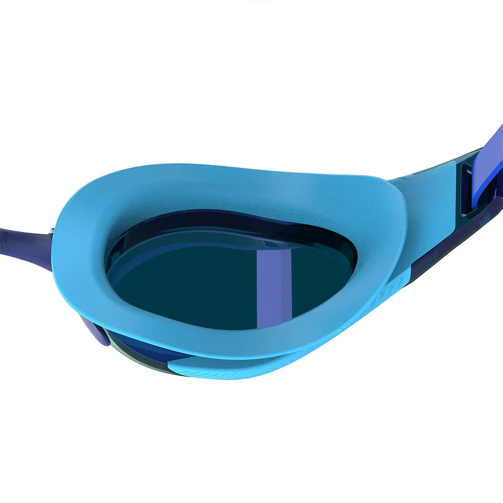 Speedo Fastskin Hyper Elite Mirror Svømmebriller For Barn unisex, Picton blue / cobalt / iris, One Size