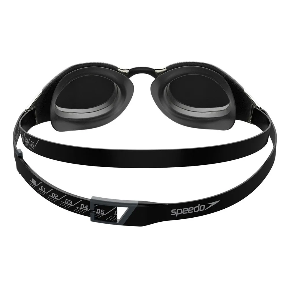 Speedo Fastskin Hyper Elite Speil-svømmebriller Refurbished unisex, Black / oxid grey / chrome, One Size Speedo Fastskin Hyper Elite Speil-svømmebriller Refurbished unisex, Black / oxid grey / chrome, One Size