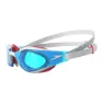 Speedo Fastskin Hyper Elite Svømmebriller unisex, Aqua blue / bolt / flame red, One Size