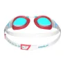 Speedo Fastskin Hyper Elite Svømmebriller unisex, Aqua blue / bolt / flame red, One Size