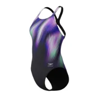 Speedo Fl Placement Printed Powerback Badetøy female Speedo Fl Placement Printed Powerback Badetøy female
