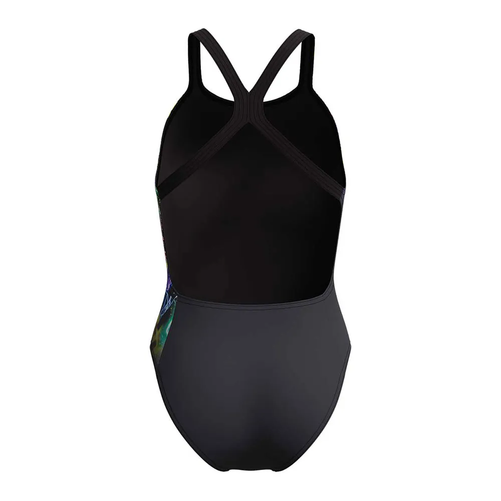 Speedo Fl Placement Printed Powerback Badetøy female
