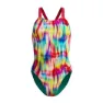 Speedo Fl Printed Leaderback Badetøy female