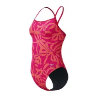 Speedo Fl Printed V-back 2.0 Badetøy female