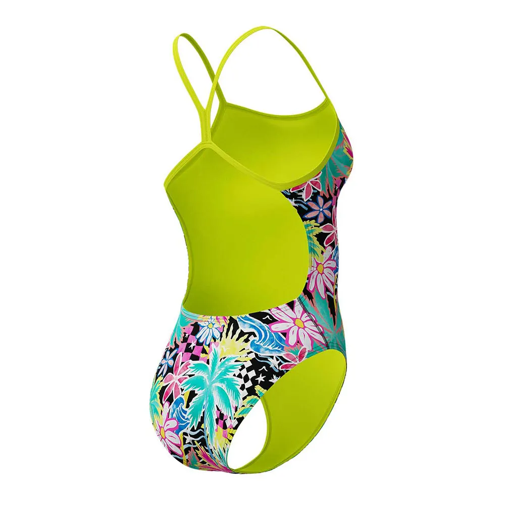 Speedo Fl Printed V-back 2.0 Badetøy female