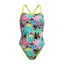 Speedo Fl Printed V-back 2.0 Badetøy female