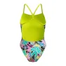Speedo Fl Printed V-back 2.0 Badetøy female