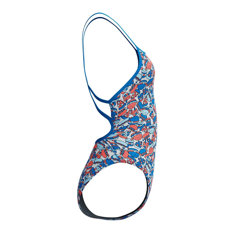 Speedo Fl Printed Web Back Badetøy female Speedo Fl Printed Web Back Badetøy female
