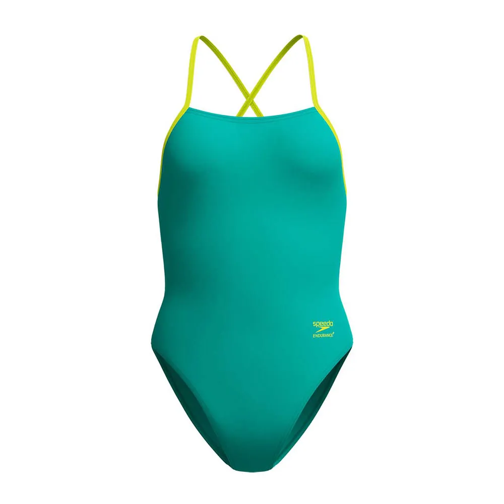 Speedo Fl Solid Tie Back Badetøy female