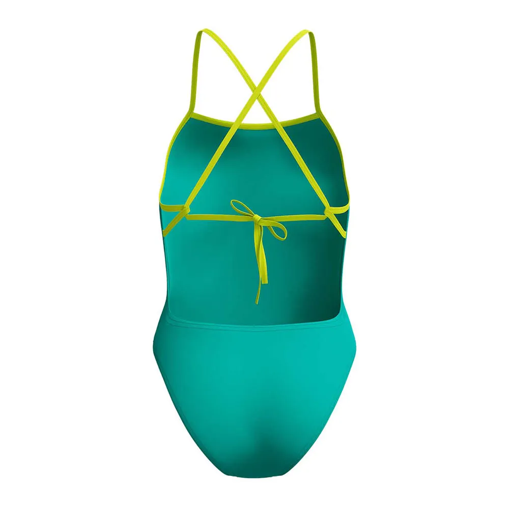 Speedo Fl Solid Tie Back Badetøy female