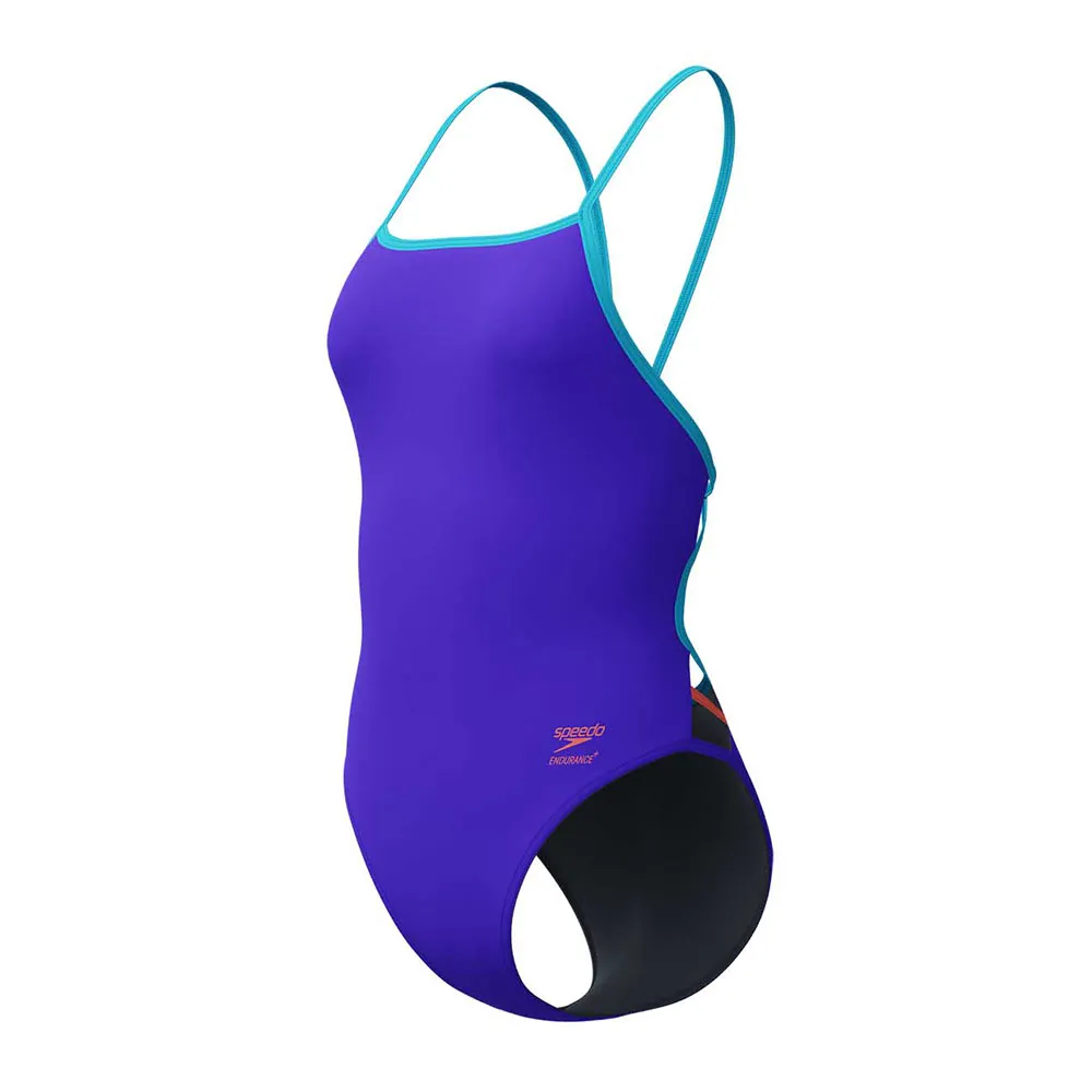 Speedo Fl Solid Tri Back Badetøy female Speedo Fl Solid Tri Back Badetøy female