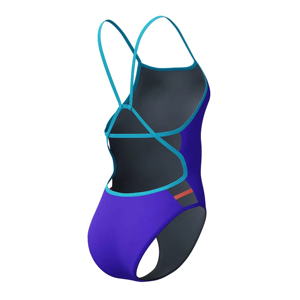 Speedo Fl Solid Tri Back Badetøy female Speedo Fl Solid Tri Back Badetøy female
