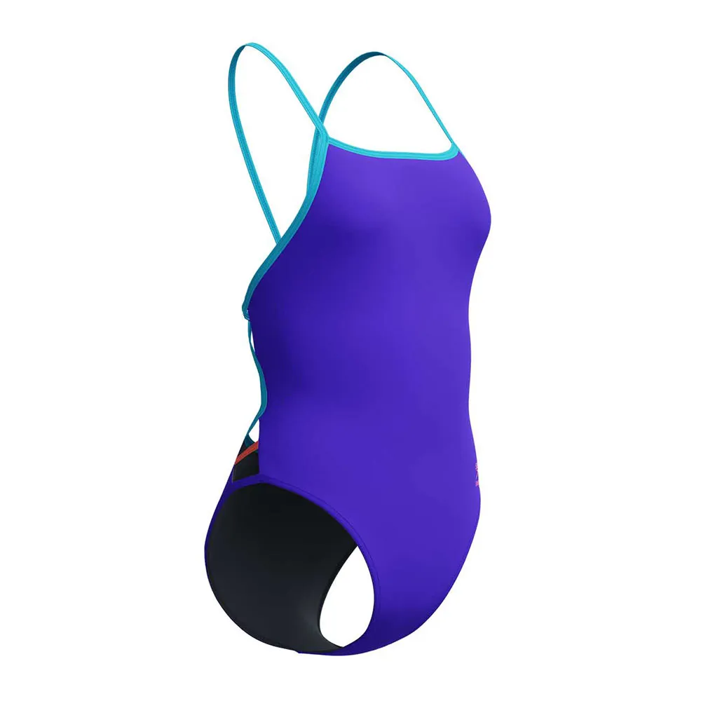 Speedo Fl Solid Tri Back Badetøy female Speedo Fl Solid Tri Back Badetøy female