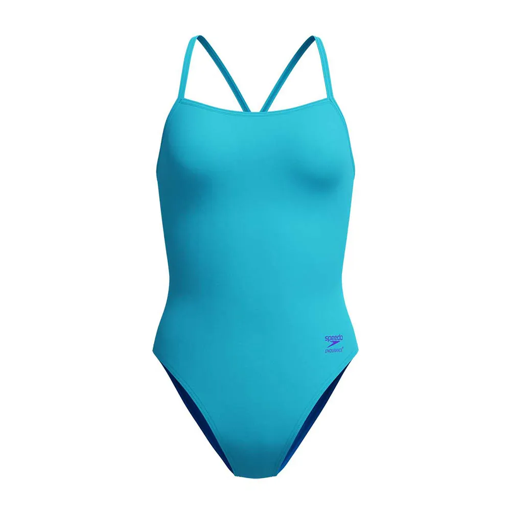 Speedo Fl Solid V-back 2.0 Badetøy female Speedo Fl Solid V-back 2.0 Badetøy female