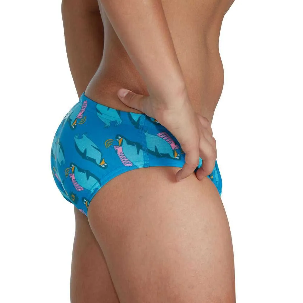 Speedo Flipper Phone Allover 6.5 Cm Badetrusser male Speedo Flipper Phone Allover 6.5 Cm Badetrusser male