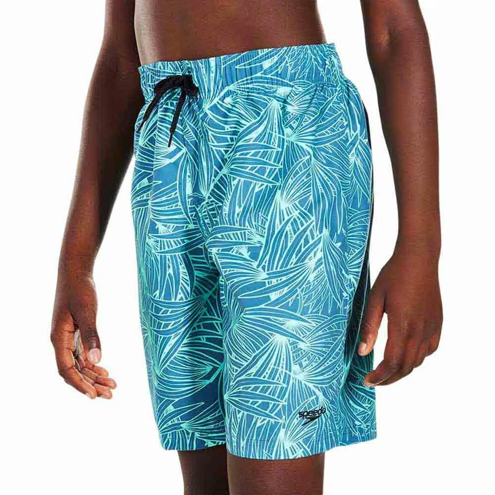 Speedo Forestfield Printed Leisure 17´´ Badebukse, Stellar / turquoise, 8-9Y