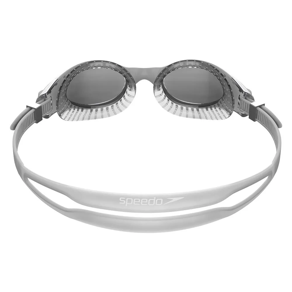 Speedo Futura Biofuse Flexiseal Speil-svømmebriller unisex, Cool grey / white / silver, One Size Speedo Futura Biofuse Flexiseal Speil-svømmebriller unisex, Cool grey / white / silver, One Size