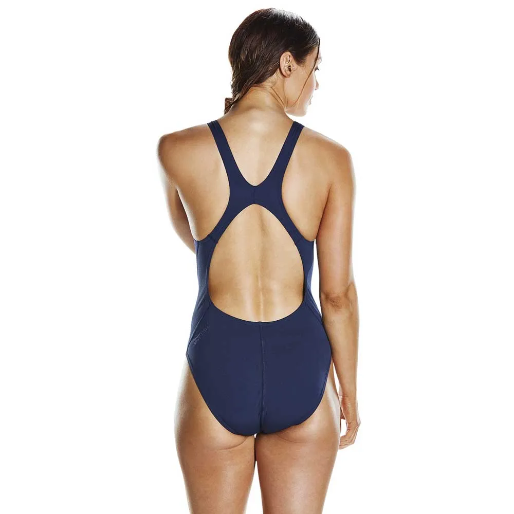 Speedo Gemstoneflash Recordbreaker Badetøy female, Navy / diva / fluo orange Speedo Gemstoneflash Recordbreaker Badetøy female, Navy / diva / fluo orange