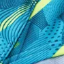 Speedo Geo Stripe V 17 Cm Club Training Allover Badeshorts Boxer male, Nordic teal / adriatic / fluo yellow