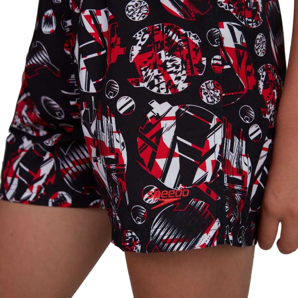 Speedo Glitchamp Allover 13´´ Badebukse Speedo Glitchamp Allover 13´´ Badebukse