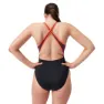 Speedo High Neck Splice Cross Back Badetøy female