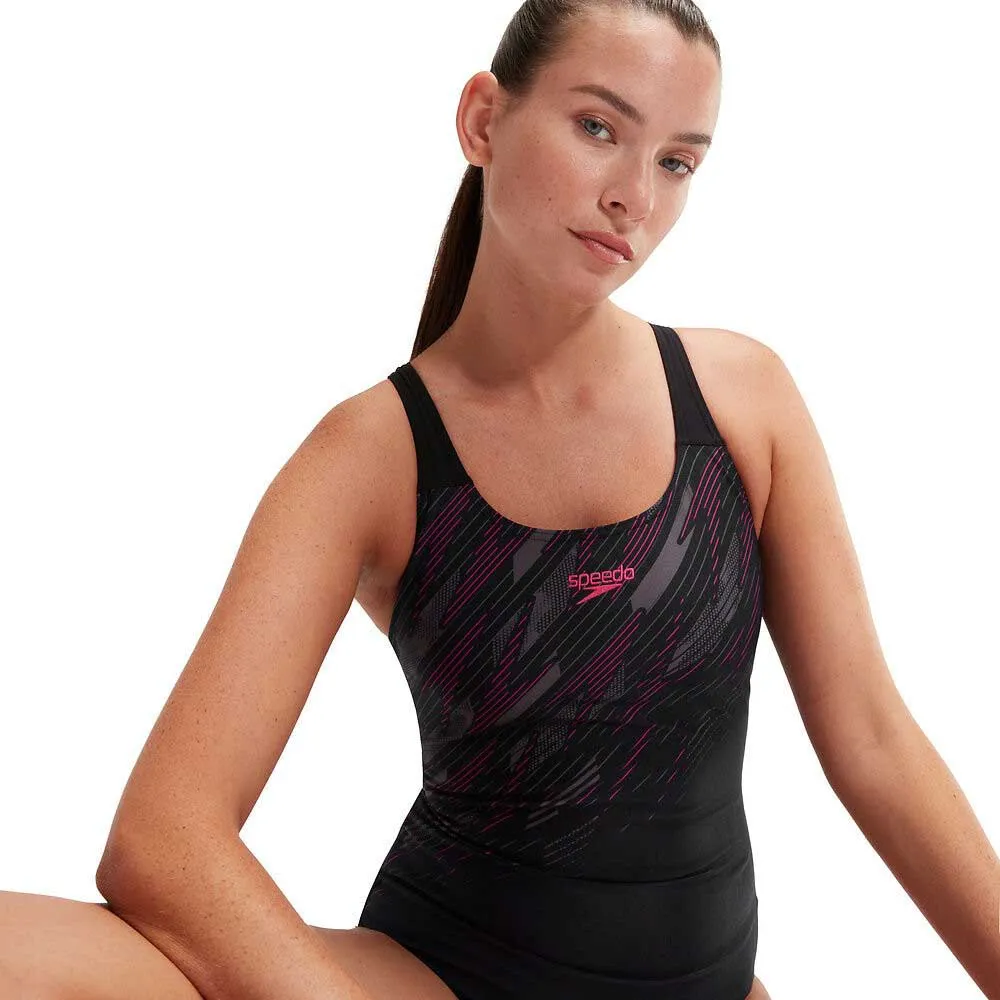 Speedo Hyperboom Placement Muscleback Badetøy female Speedo Hyperboom Placement Muscleback Badetøy female