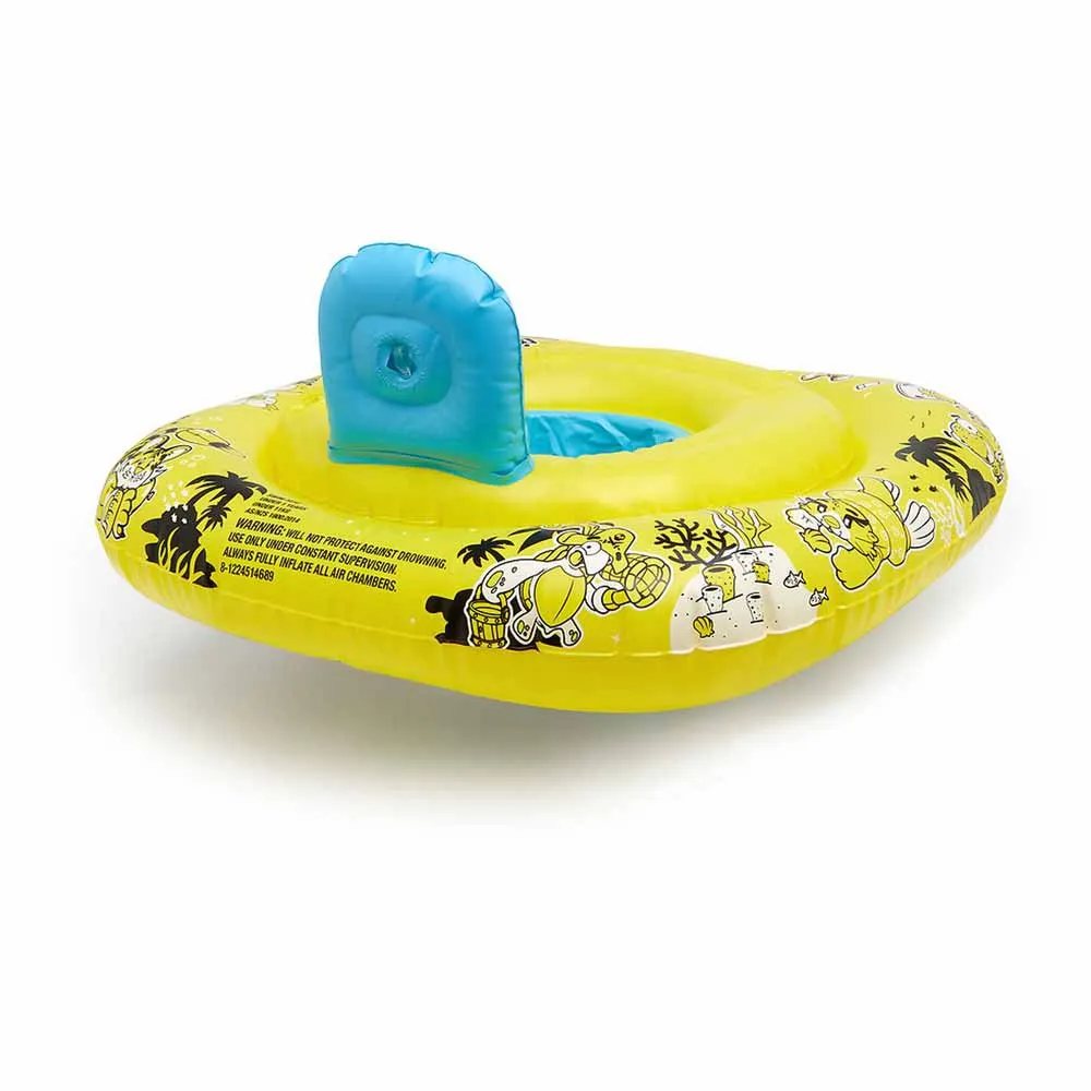 Speedo Learn To Swim Swim Seat 0-1 Bademadrass unisex, Bright yellow / black / azure blue, Up to 11kg Speedo Learn To Swim Swim Seat 0-1 Bademadrass unisex, Bright yellow / black / azure blue, Up to 11kg