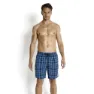Speedo Line Check Yarn Dyed Leisure 18´´ Badebukse, Navy / powder blue / fresh water / white