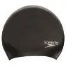 Speedo Long Hair Cap, Black, One Size