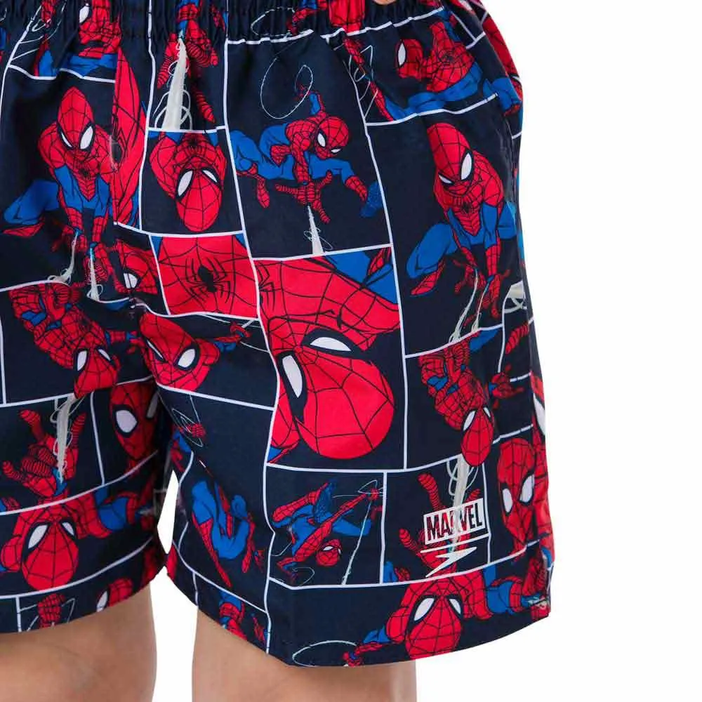 Speedo Marvel Spiderman 11´´ Badebukse, Navy / lava red / neon blue, 12-24MON Speedo Marvel Spiderman 11´´ Badebukse, Navy / lava red / neon blue, 12-24MON