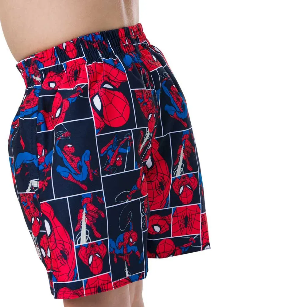 Speedo Marvel Spiderman 11´´ Badebukse, Navy / lava red / neon blue, 12-24MON Speedo Marvel Spiderman 11´´ Badebukse, Navy / lava red / neon blue, 12-24MON