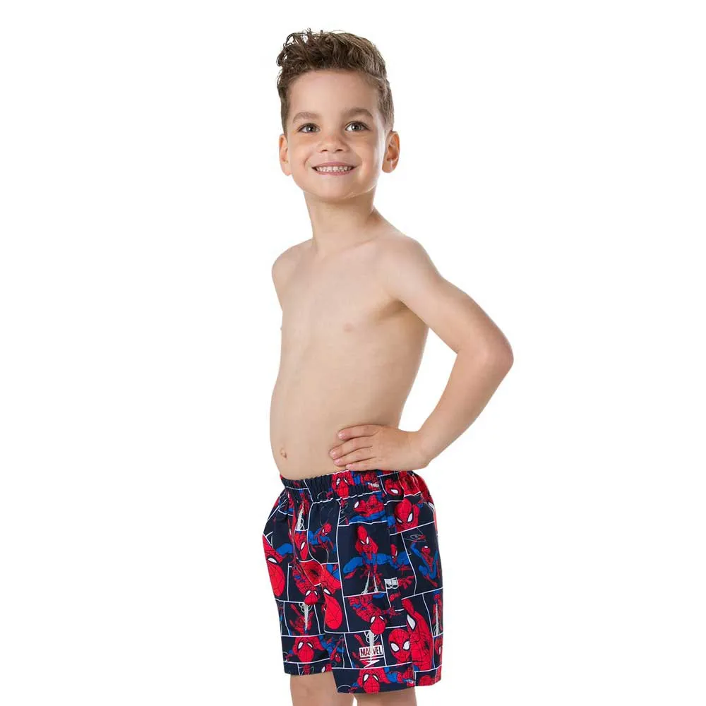 Speedo Marvel Spiderman 11´´ Badebukse, Navy / lava red / neon blue, 12-24MON Speedo Marvel Spiderman 11´´ Badebukse, Navy / lava red / neon blue, 12-24MON