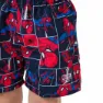 Speedo Marvel Spiderman 11´´ Badebukse, Navy / lava red / neon blue, 12-24MON