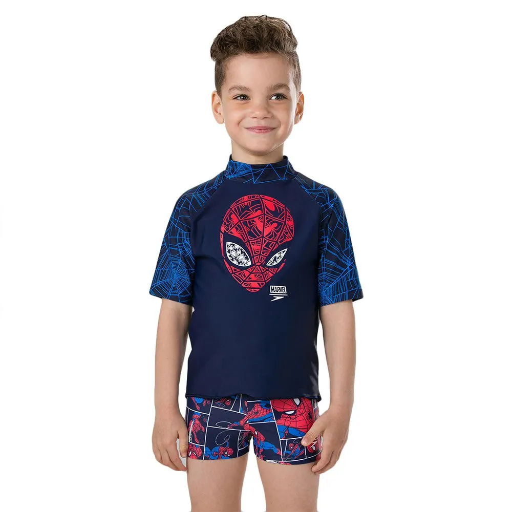 Speedo Marvel Spiderman Uv-beskyttende T-skjorte Med Korte Ermer unisex