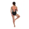 Speedo Medley Logo Medalist Eco Enduraflex Badetøy female, Black / siren red, 5-6Y