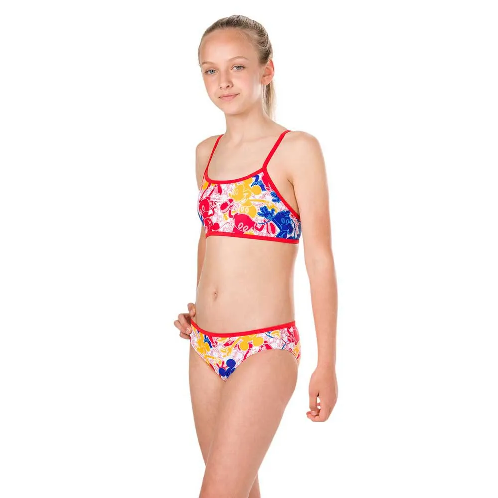 Speedo Mickey Mouse Bikini male, Blue / red / yellow / white, 15-16Y