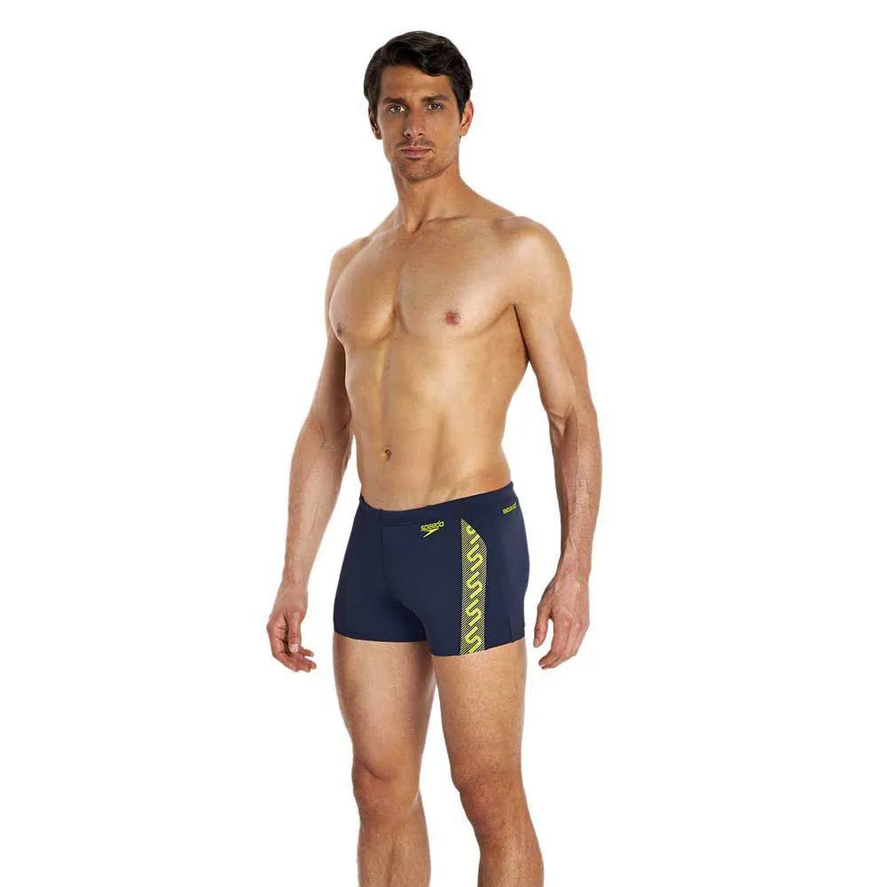 Speedo Monogram Aqua Badeshorts Boxer male Speedo Monogram Aqua Badeshorts Boxer male