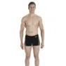 Speedo Monogram Badeshorts Boxer male, Black / global gold
