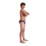 Speedo Mosh Pit Allover 6.5 Cm Badetrusser male, Black / lava red / blue flame, 13-14Y
