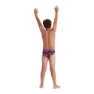 Speedo Mosh Pit Allover 6.5 Cm Badetrusser male, Black / lava red / blue flame, 13-14Y