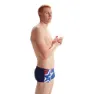 Speedo Placement Digital 17 Cm Badetrusser male, Cerulean blue / true cobalt / watermelon / white