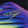 Speedo Placement Digital Medalist Badetøy female, Black / electric pink / miami lilac / bright zest