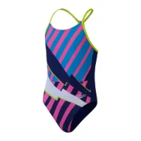 Speedo Placement Lane Line Back Badetøy female Speedo Placement Lane Line Back Badetøy female