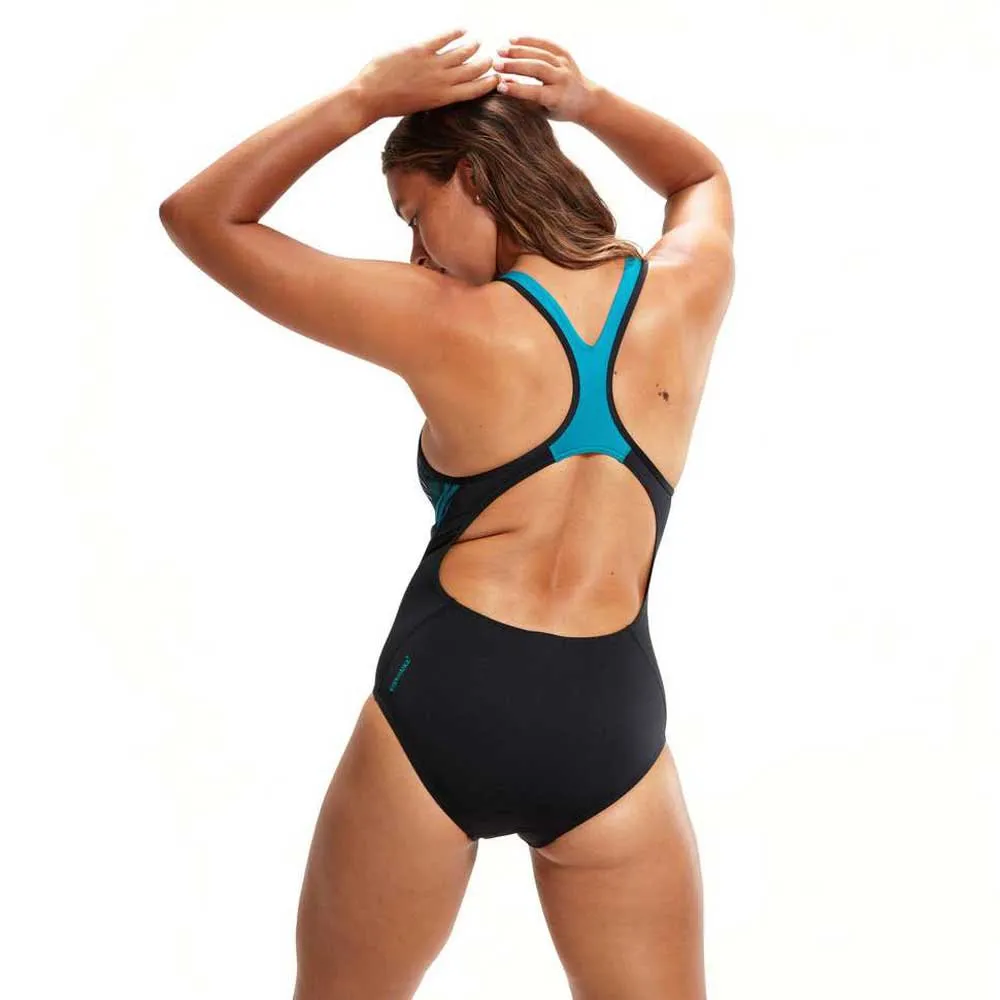 Speedo Placement Laneback Badetøy female Speedo Placement Laneback Badetøy female