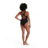 Speedo Placement Muscleback Eco Endurance+ Badetøy female, Black / tile / atomic