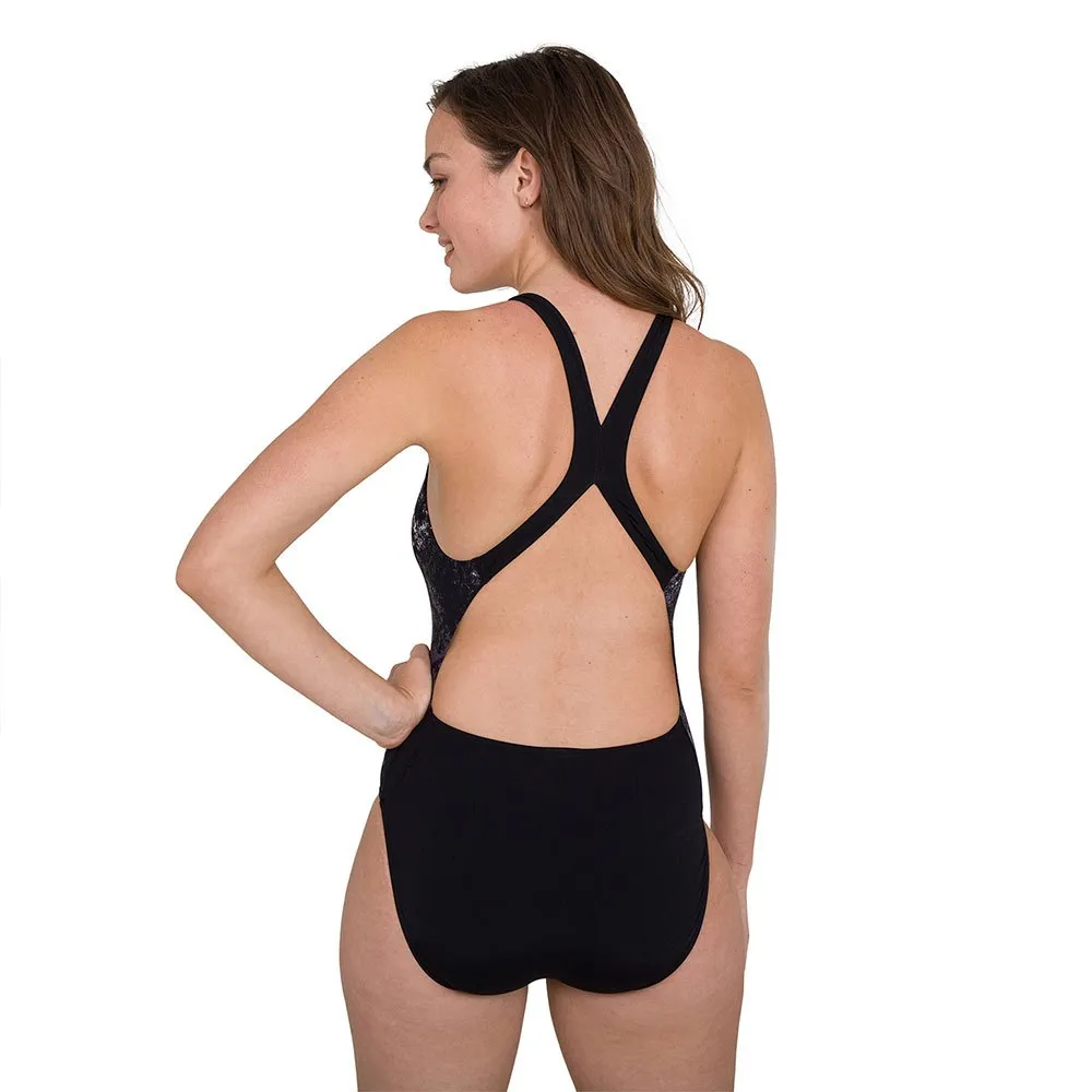 Speedo Placement Powerback Badetøy female Speedo Placement Powerback Badetøy female