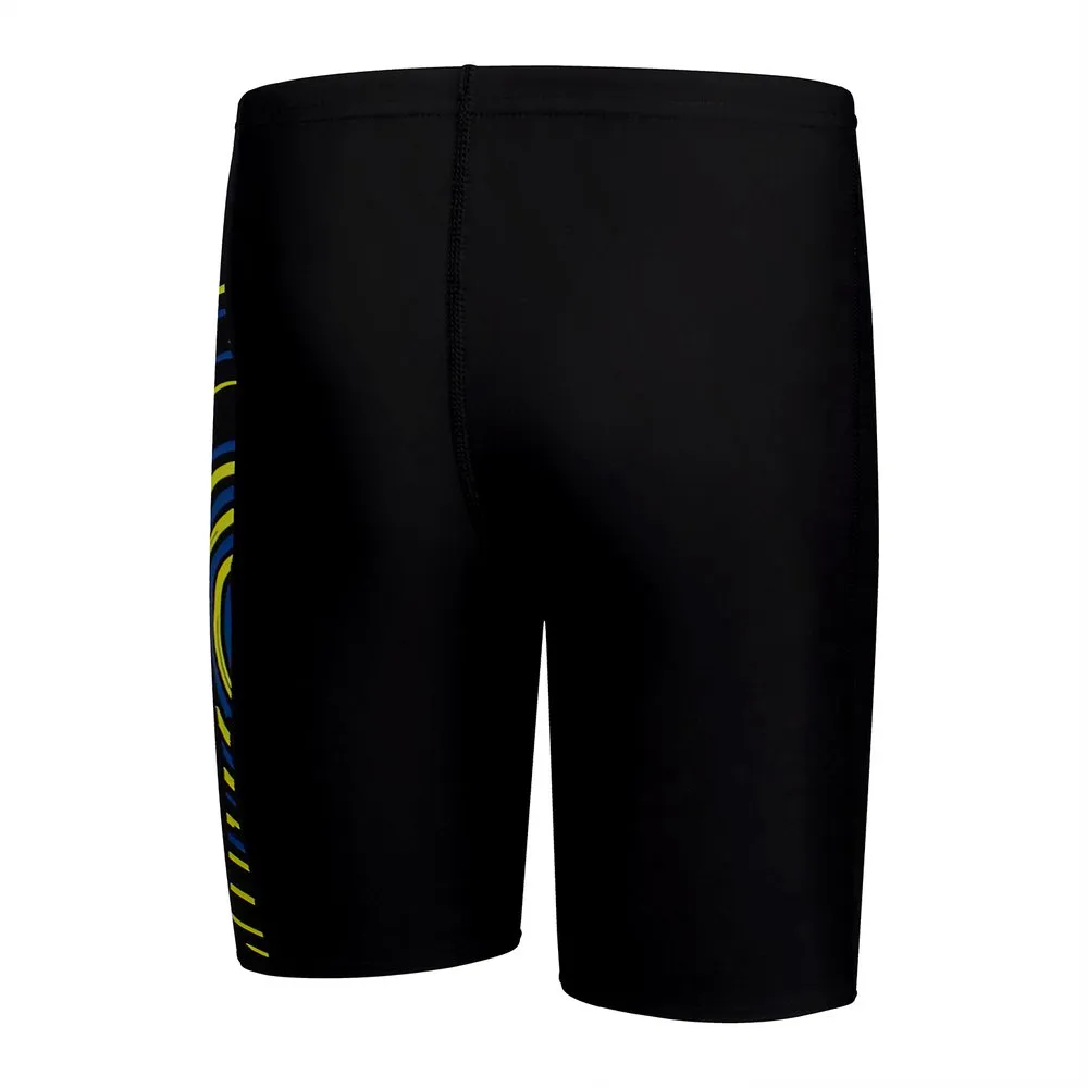 Speedo Plastisol Placem Jammer male, Black / blue, 10Y