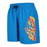 Speedo Printed Leisure 15´´ Badebukse, Blue / blue, 6-7Y